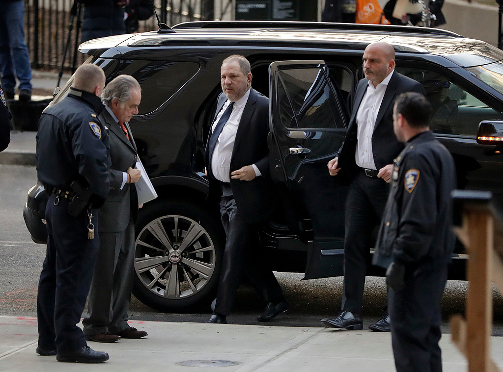Harvey Weinstein, Court Arrival